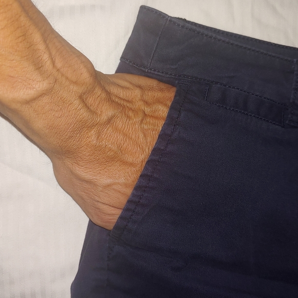 Lane Bryant navy blue shorts - Picture 3 of 5